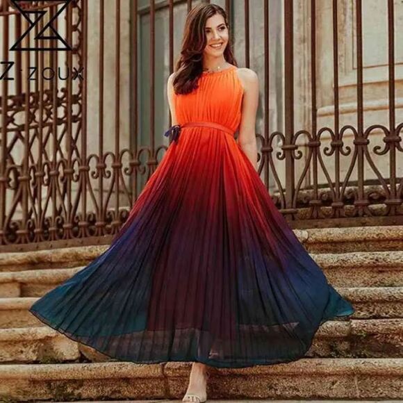 Chicwish Dresses & Skirts - NWT Chicwish Pleated Dress Ambre Women Sizs M-L